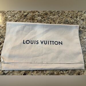 Louis Vuitton Cream dust (Storage) Bag